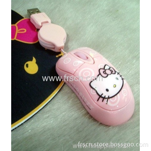 Ms-343 3d Optical Wired Water Transfer Mouse 